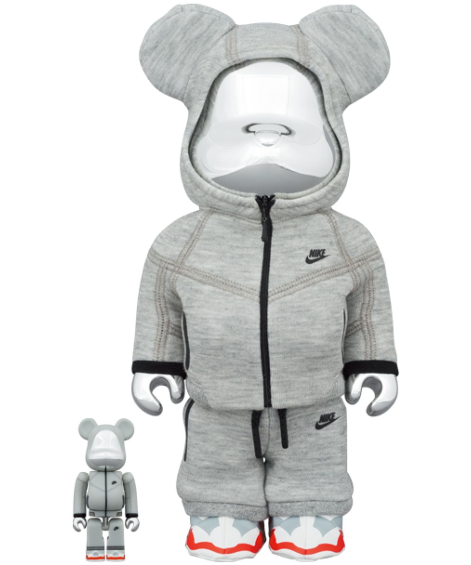 BE@RBRICK NIKE TECH FLEECE 400% & 100%エンタメ/ホビー