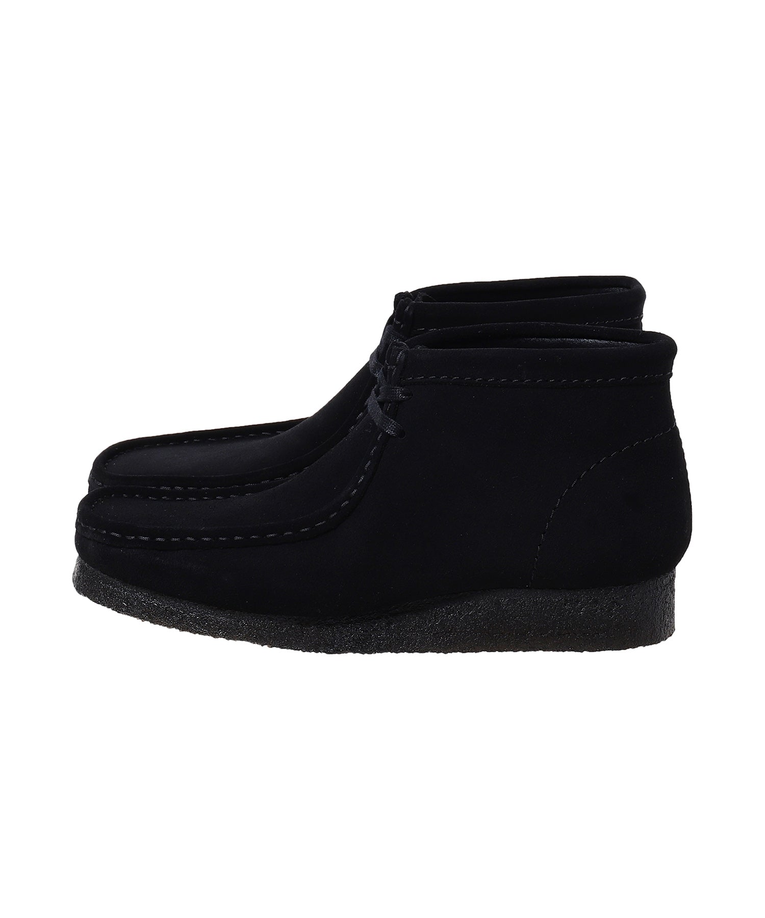 Wallabee Boot Black Sde