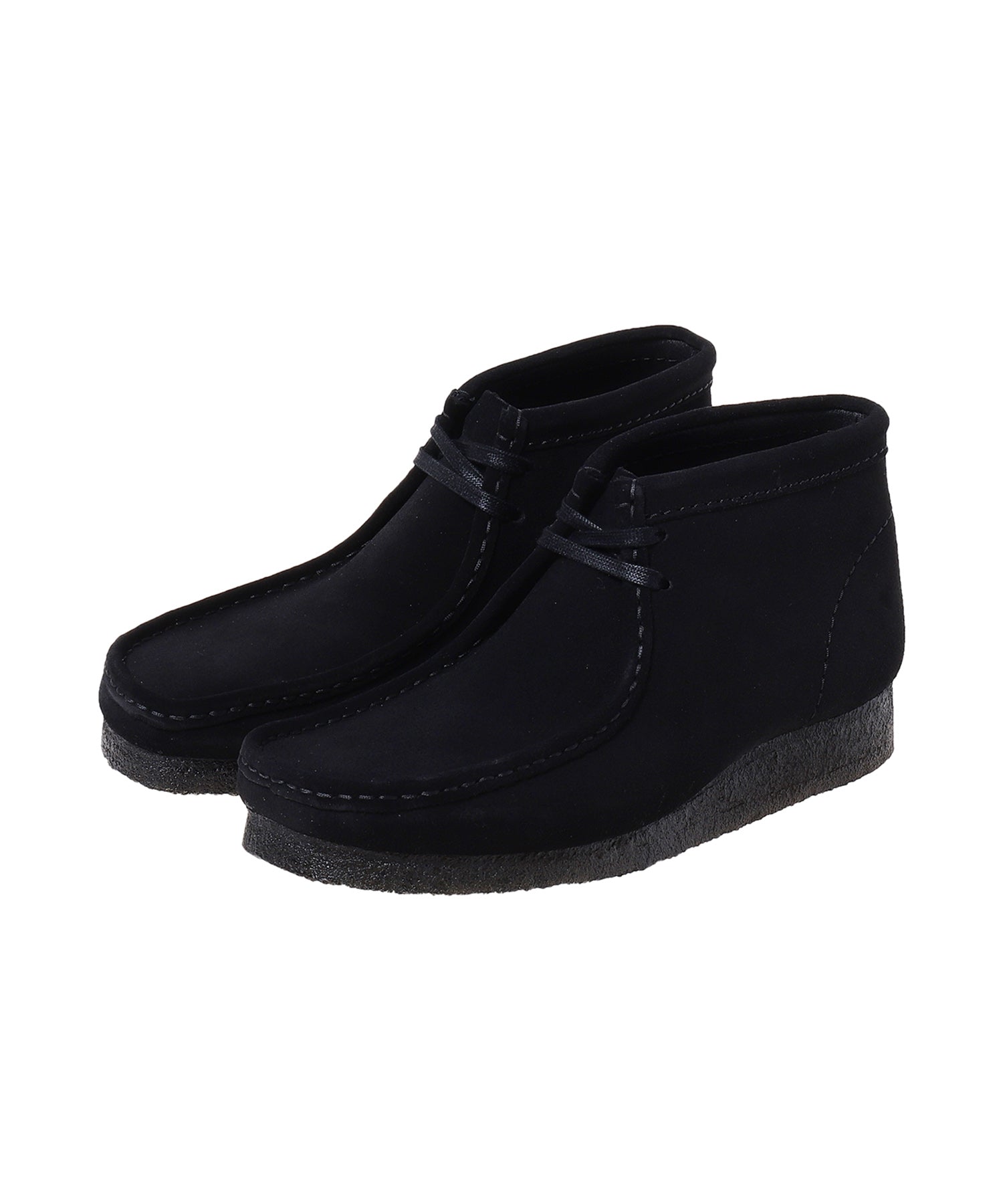 Wallabee Boot Black Sde