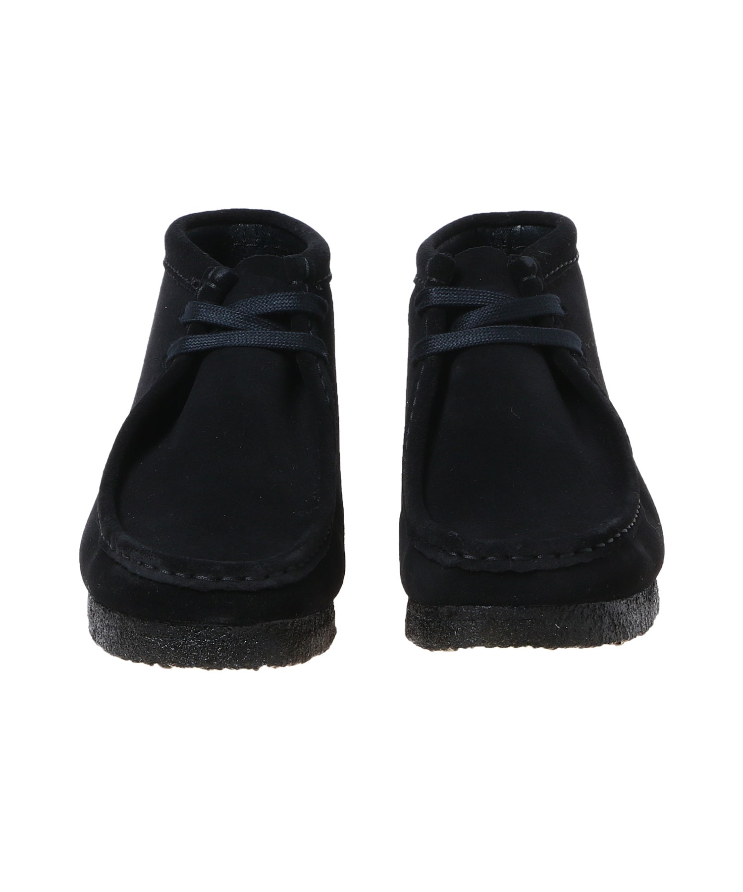 Clarks / クラークス / Wallabee Boot. Black Sde