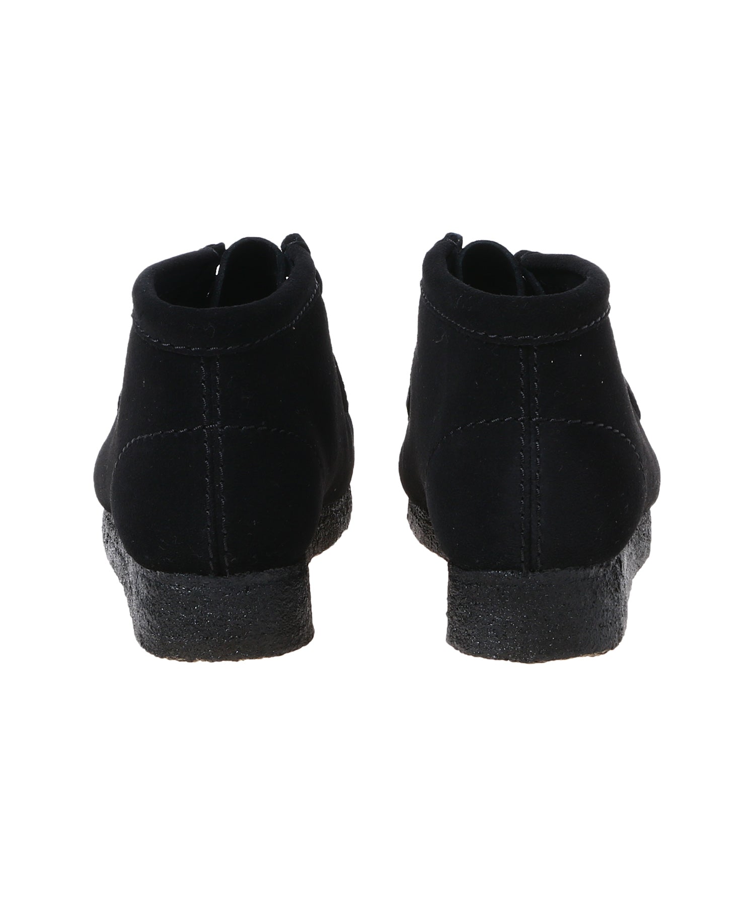 Clarks / クラークス / Wallabee Boot. Black Sde
