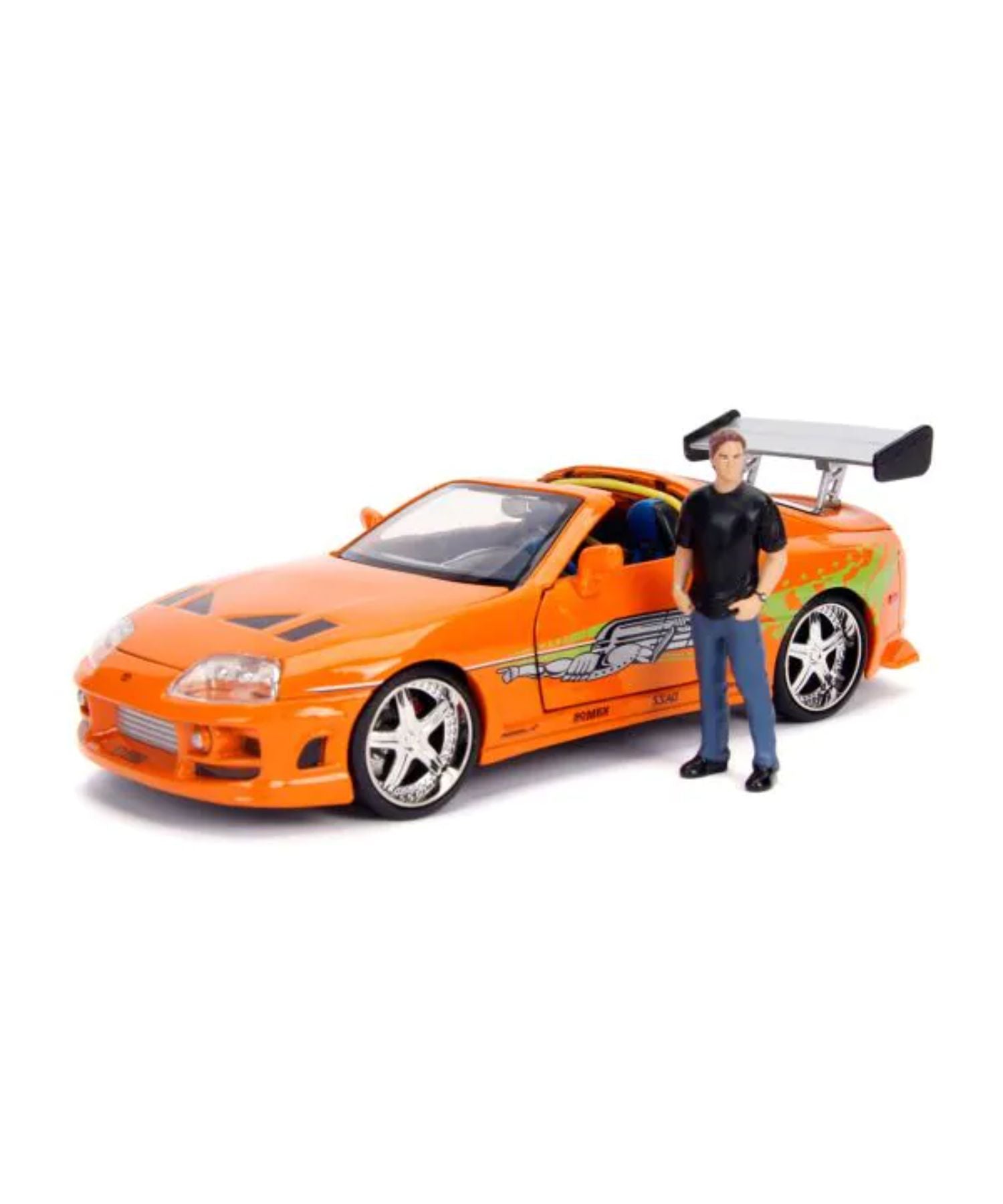 Jada Toys 1/24 F&F トヨタ スープラ オレンジ ブライアン・オコナー 
