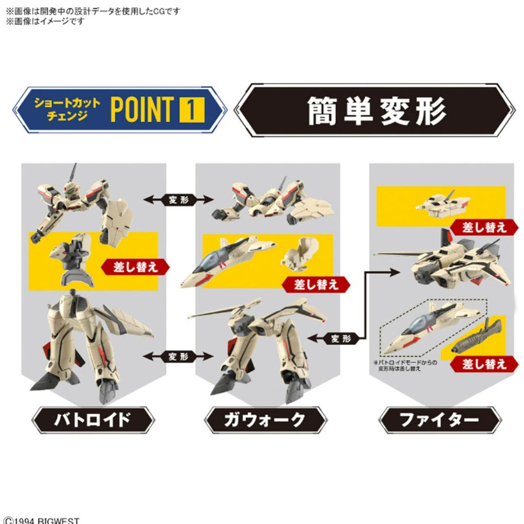 BANDAI / バンダイ / HG 1/100 YF-19