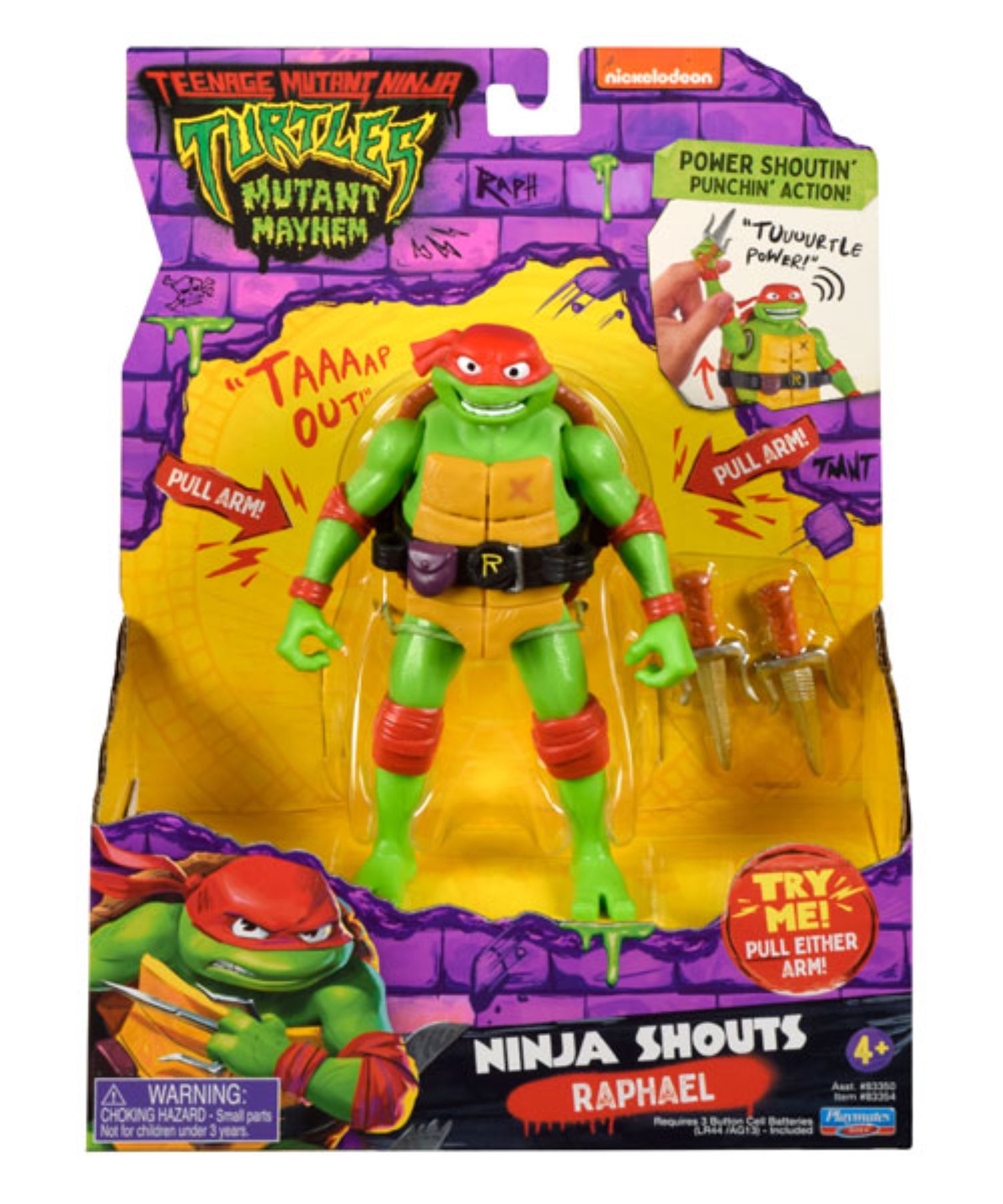 ◼️TMNT◼️タートルズ フィギュア プレイメイツ マミーラファエロ