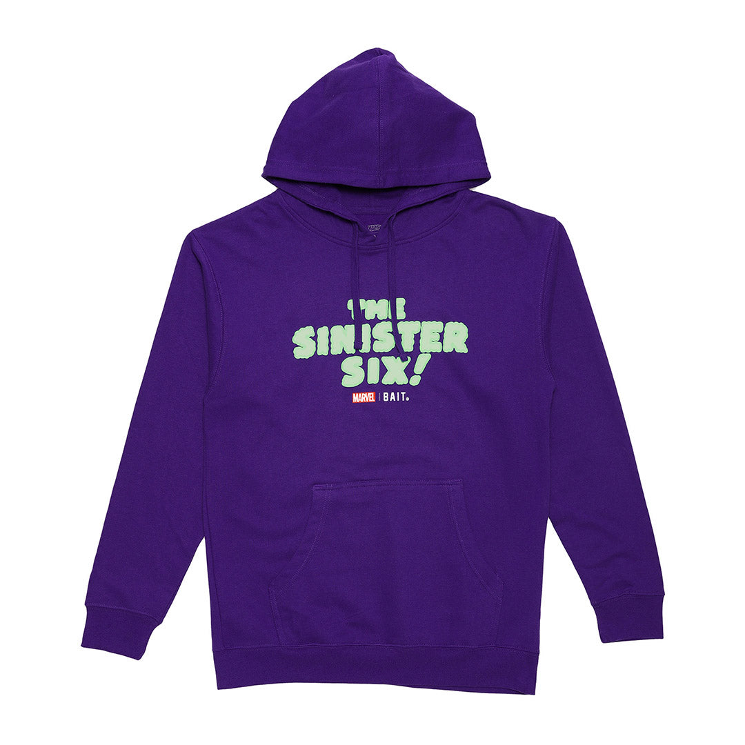BAIT × THE SINISTER SIX MYSTERIO HOODIE 227-TSS-PRK-002