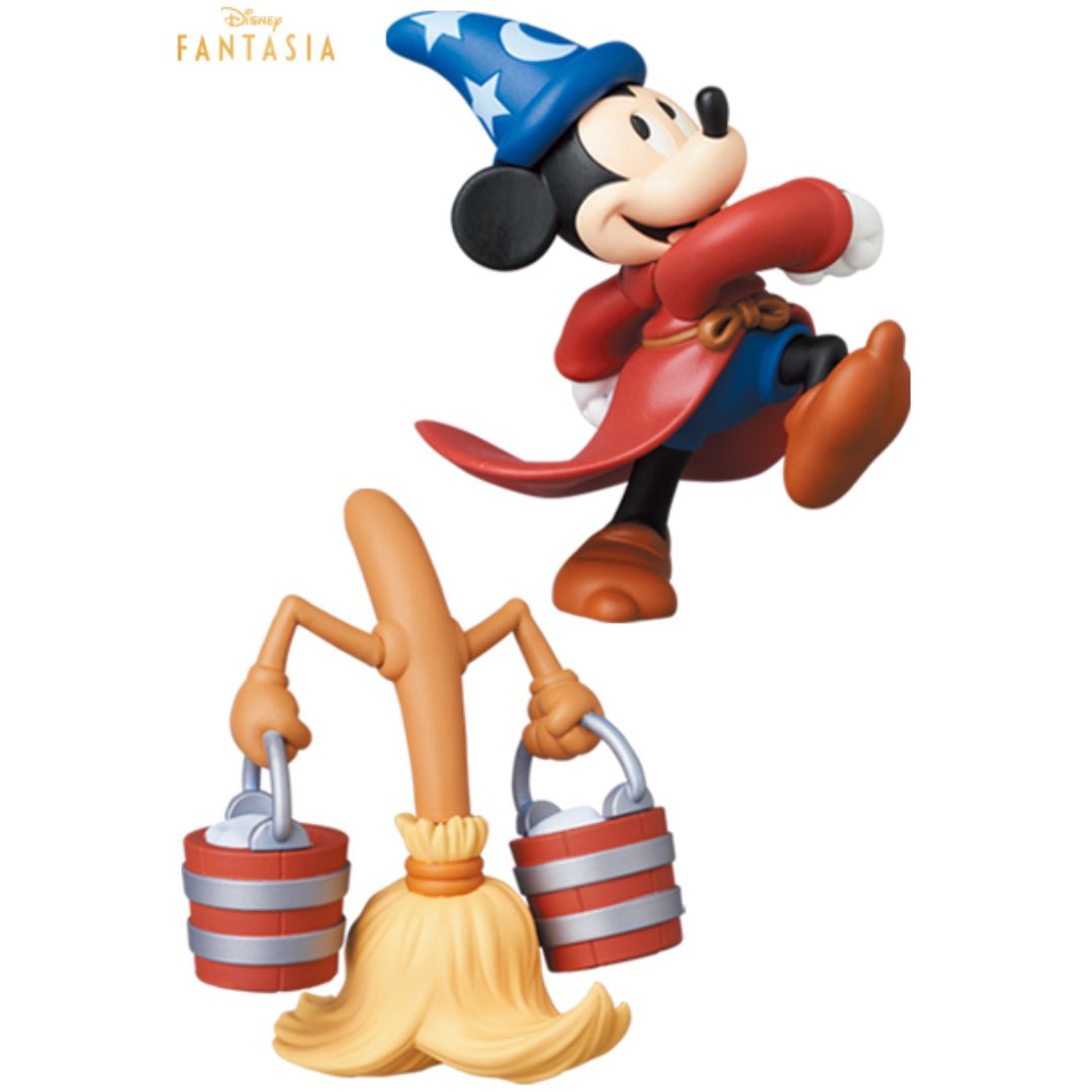 MEDICOM TOY UDF 「ディズニー」 MICKEY MOUSE & BROOM