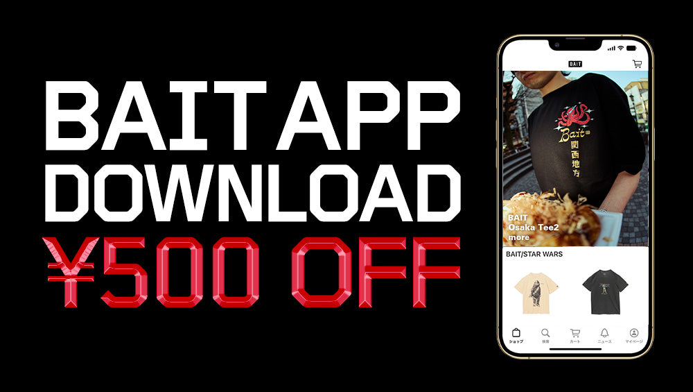 APP DOWNLOAD CAMPAIGN ￥500 OFF