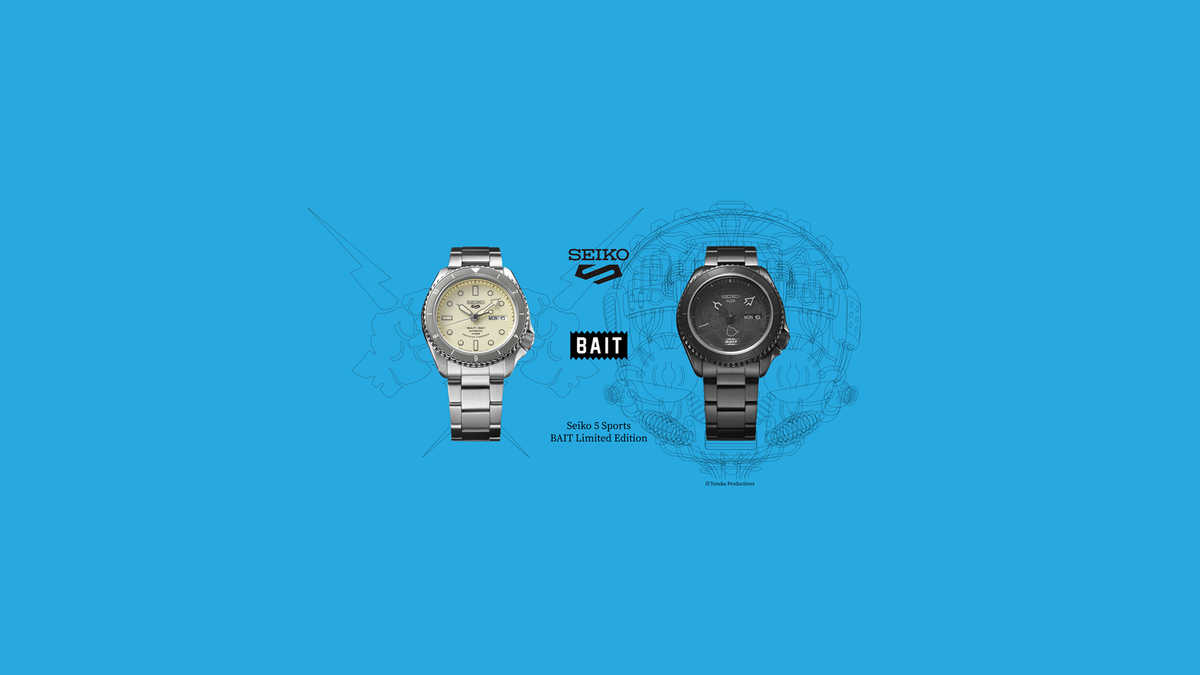 Seiko 5 Sports BAIT Limited Edition