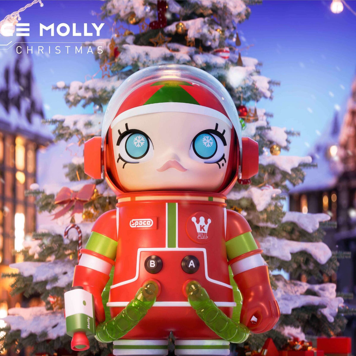 POP MART MEGA SPACE MOLLY CHRISTMAS