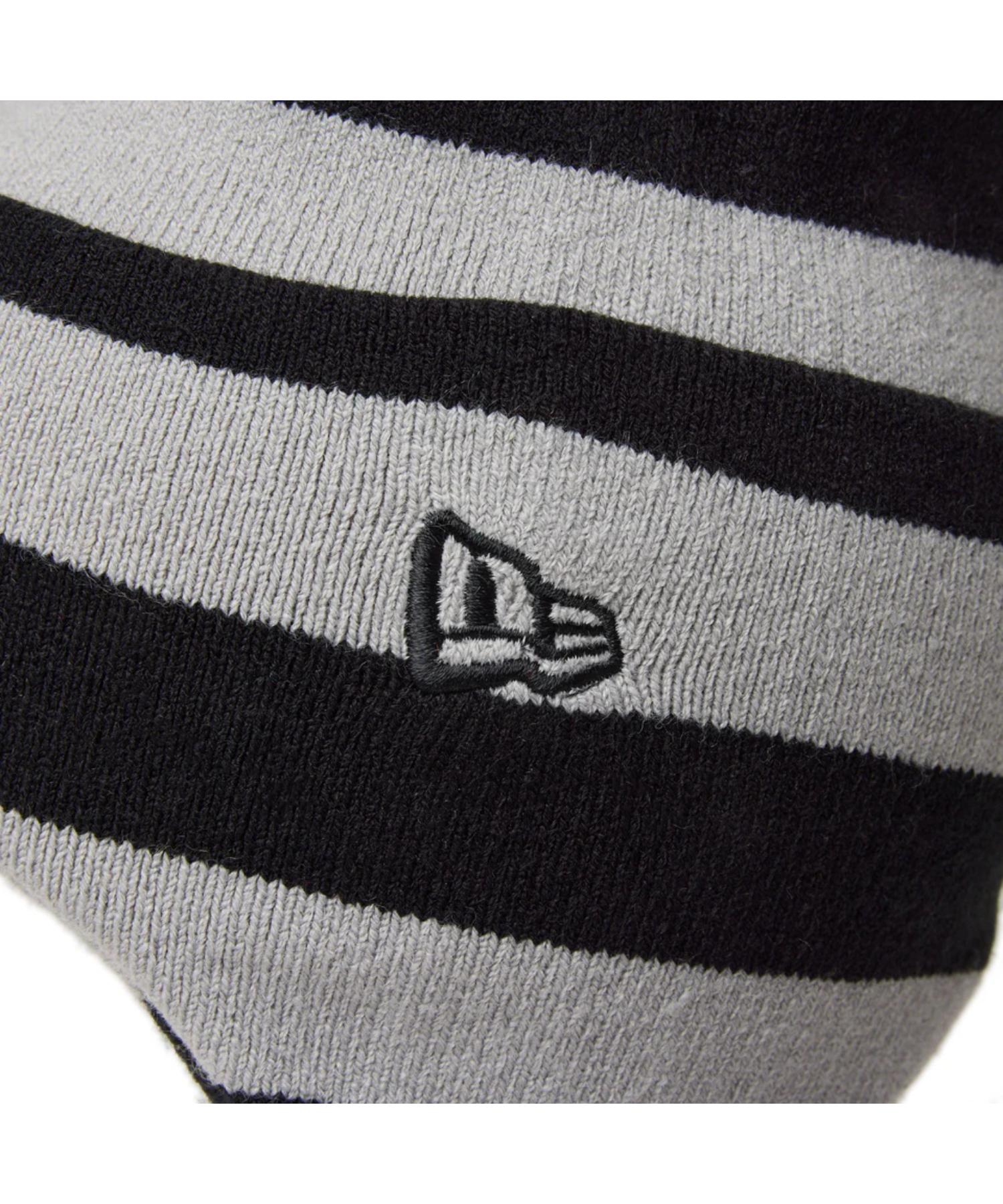 NEW ERA / ニューエラ / Square Knit Border Blk Gry - 242048500018