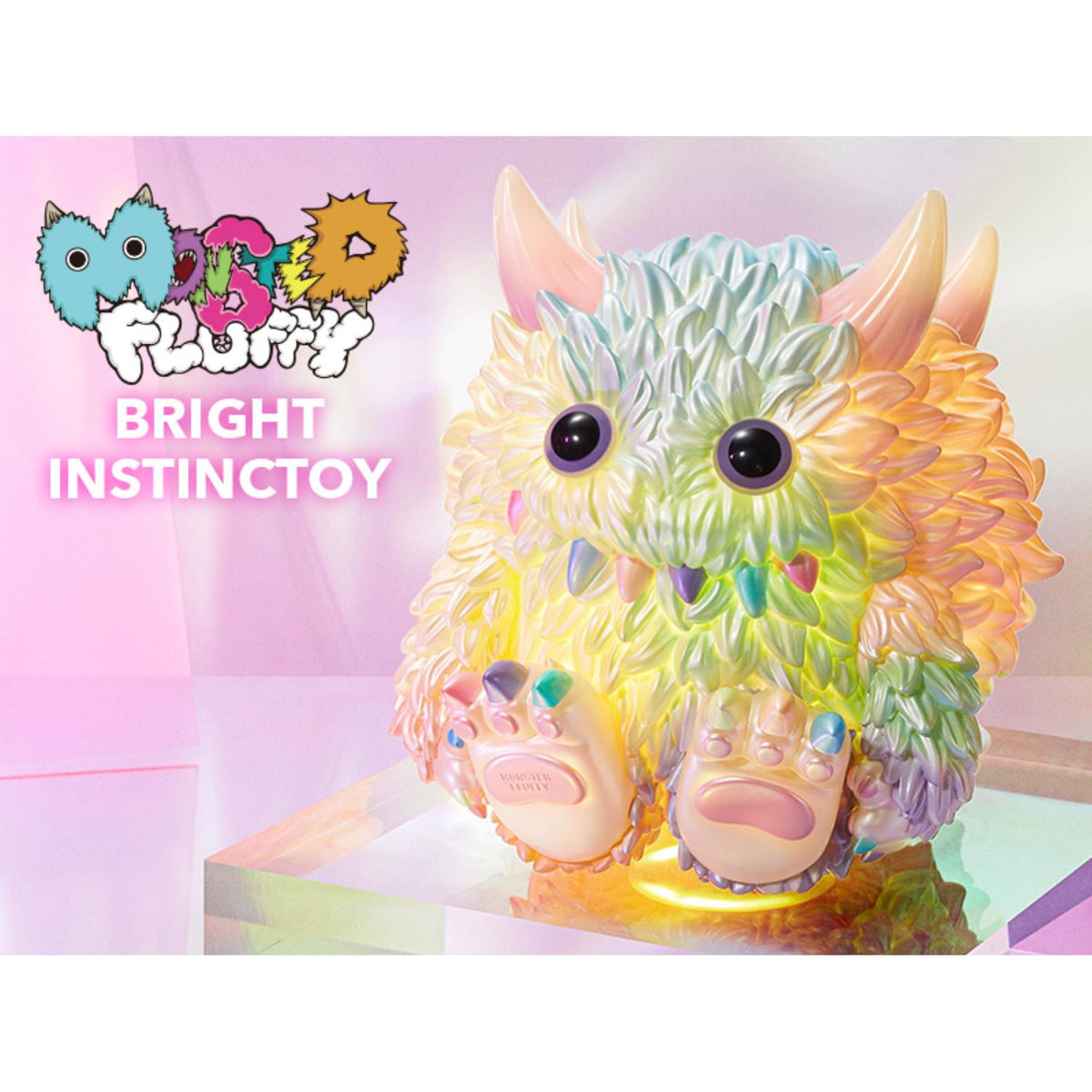 POP MART 「INSTINCTOY」 MONSTER FLUFFY LIGHT Fantasia