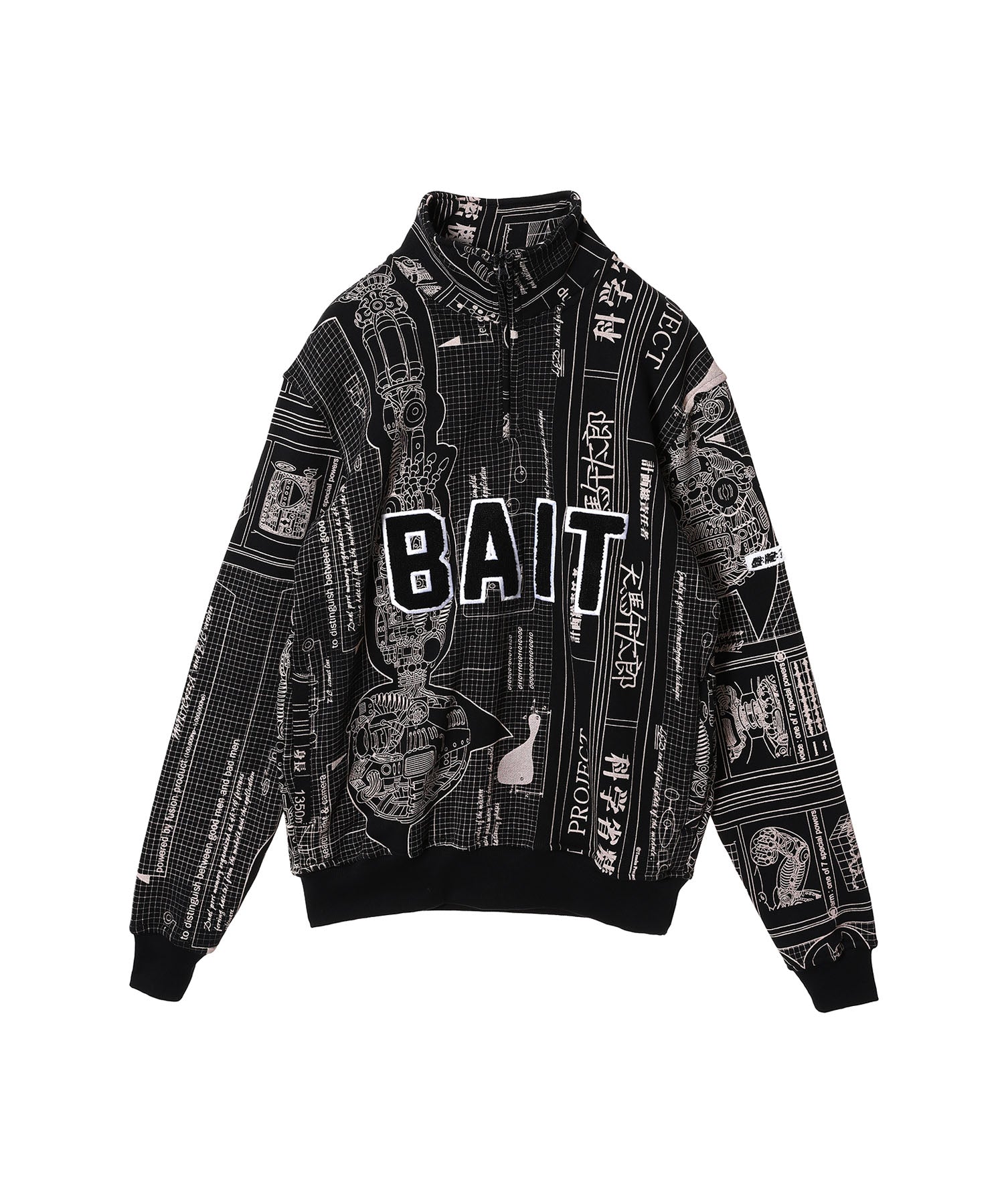 BAIT / ベイト / Schematics Sweat Hoodie