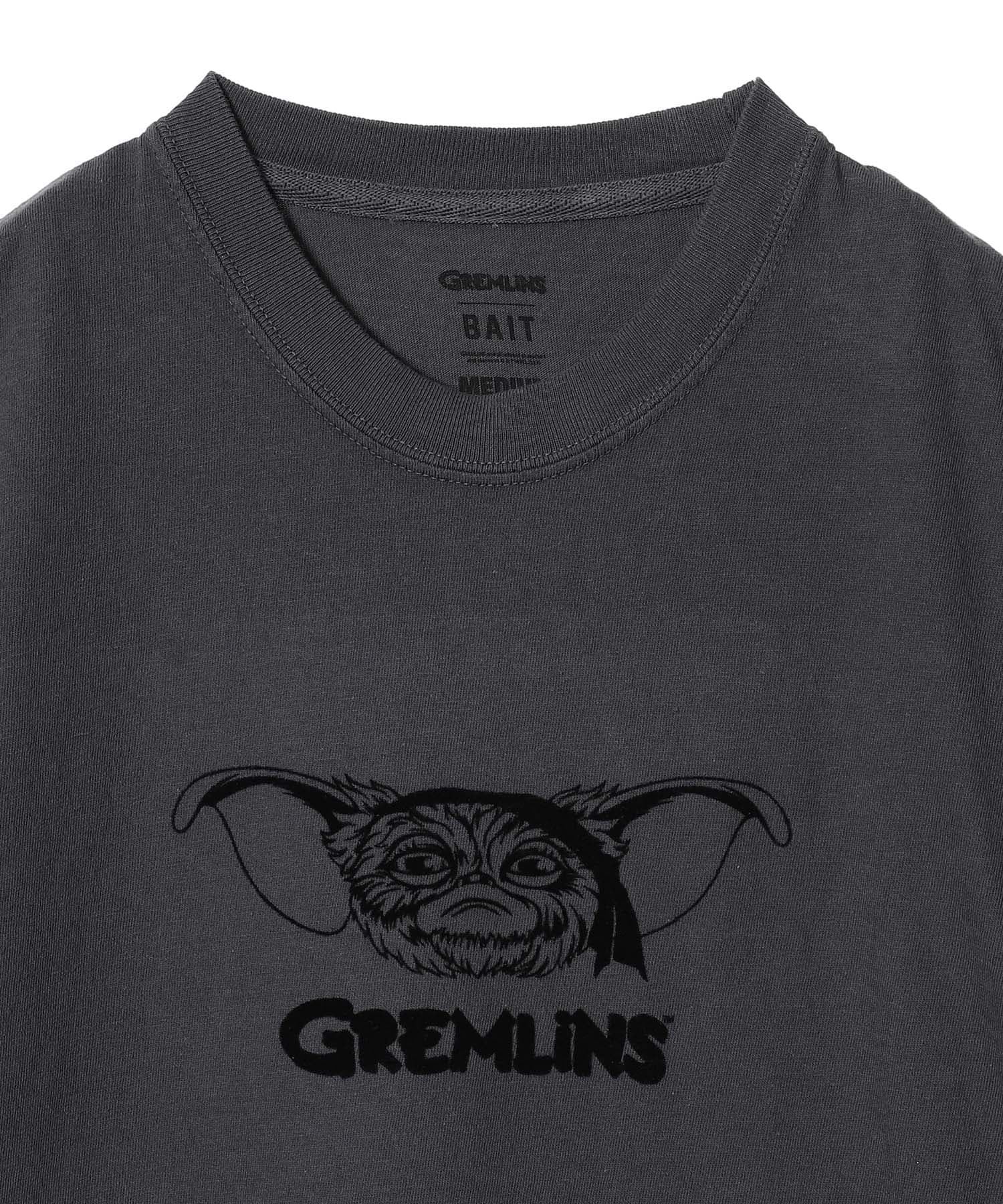 冬バーゲン ✨GREMLINS✨ロンT 黒 ビッグプリント フォトプリント