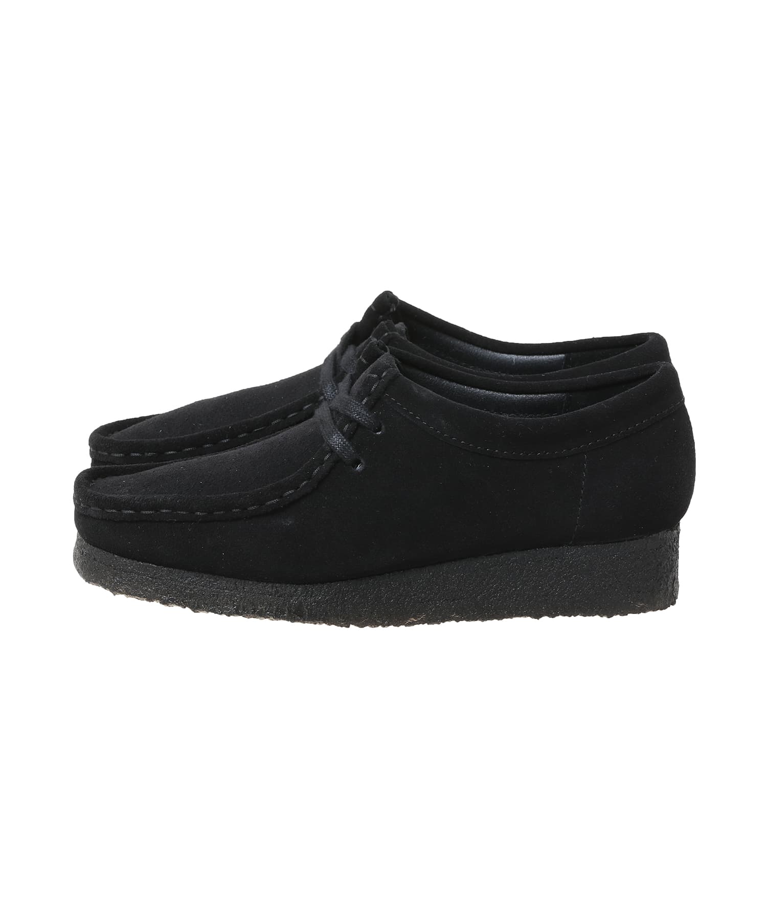 CLARKS / クラークス / Wallabee. Black Sde