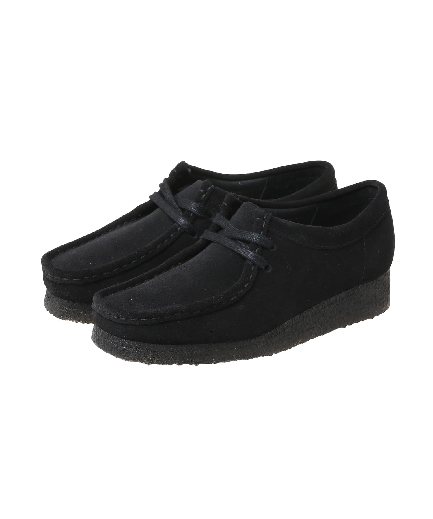 CLARKS / クラークス / Wallabee. Black Sde