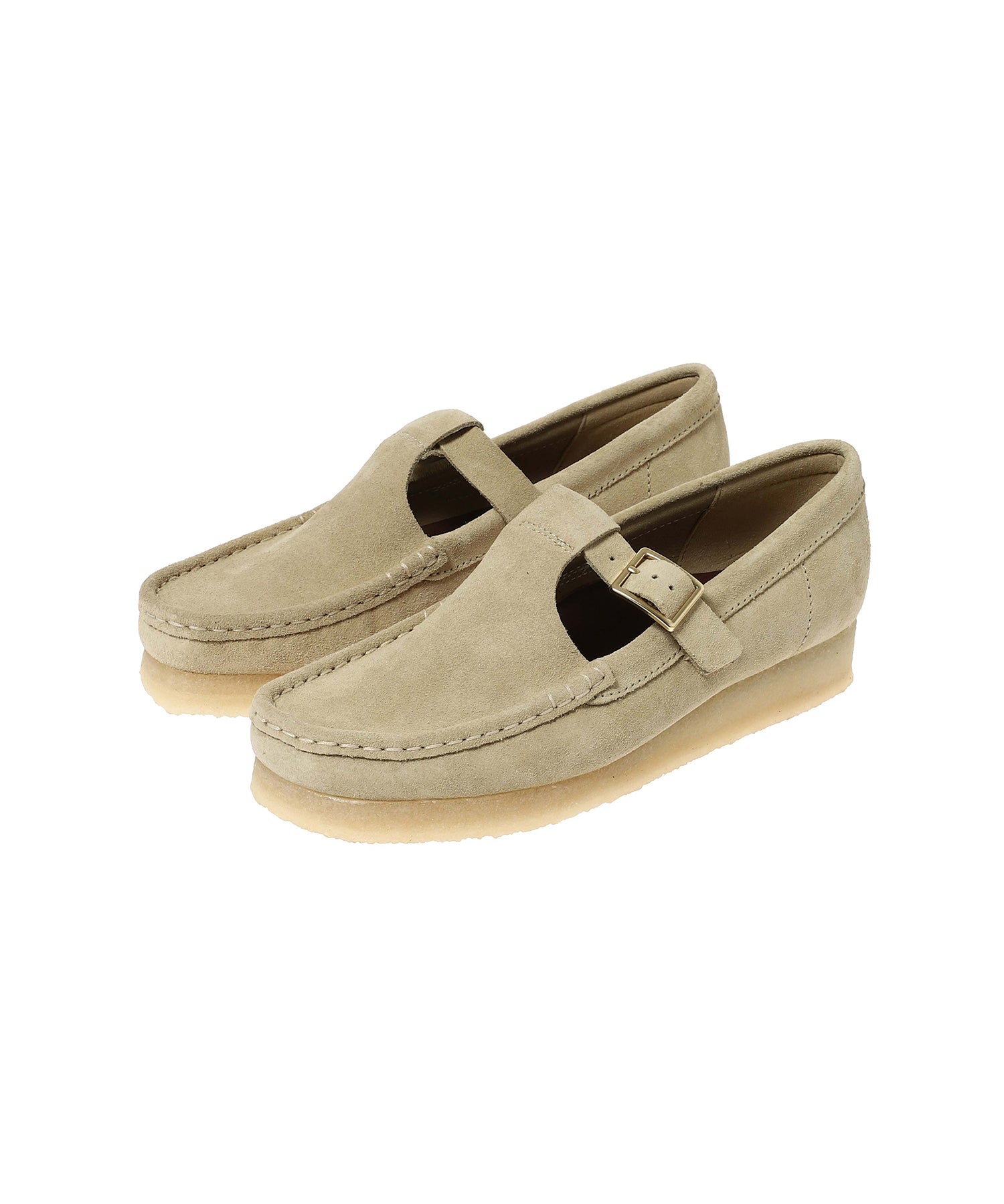 Clarks / クラークス / Wallabee T Bar Maple Suede