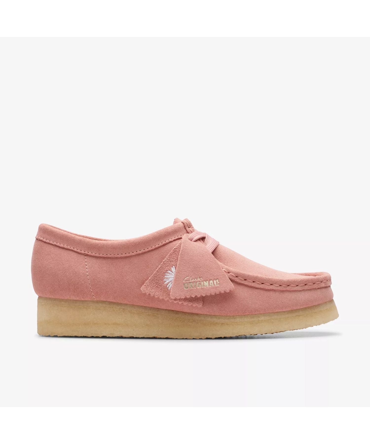 Clarks / クラークス / Wallabee. Blush Pink Suede