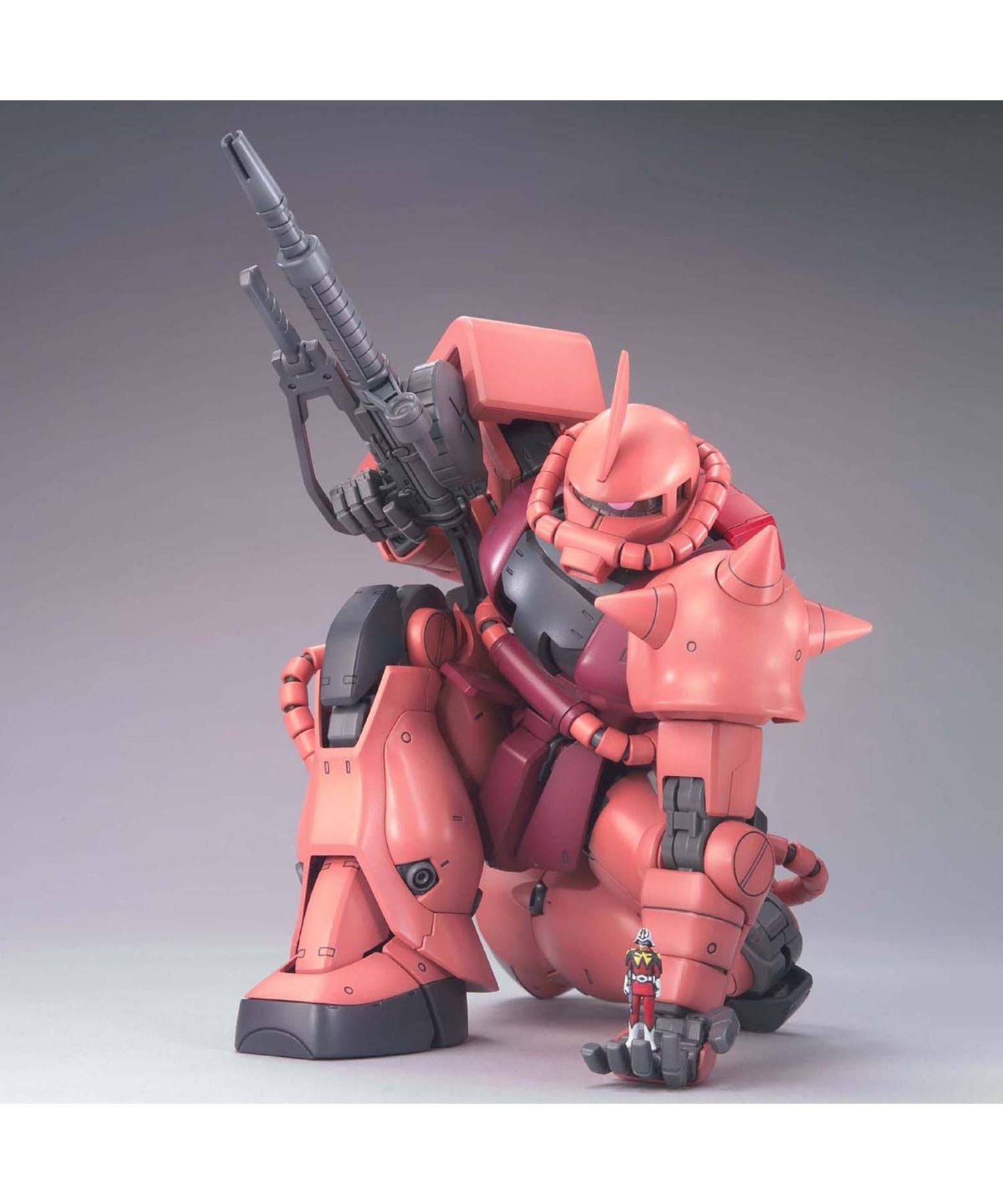 G0101塗装済 完成品 1/100 MG シャア専用 ザク Ver.2.0 機動戦士 