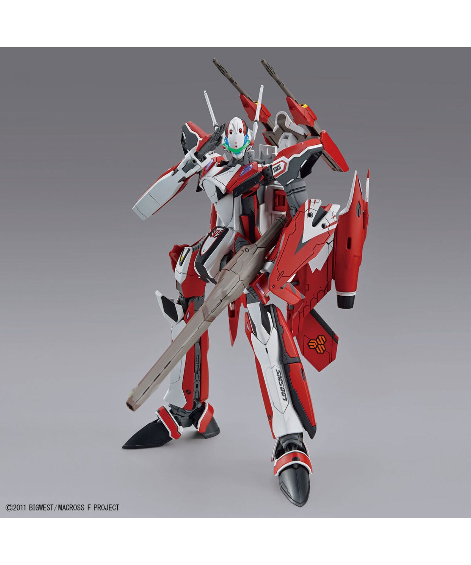 スマホHG 1/100 YF-29 デュランダルバルキリー　全塗装　完成品 ロボット