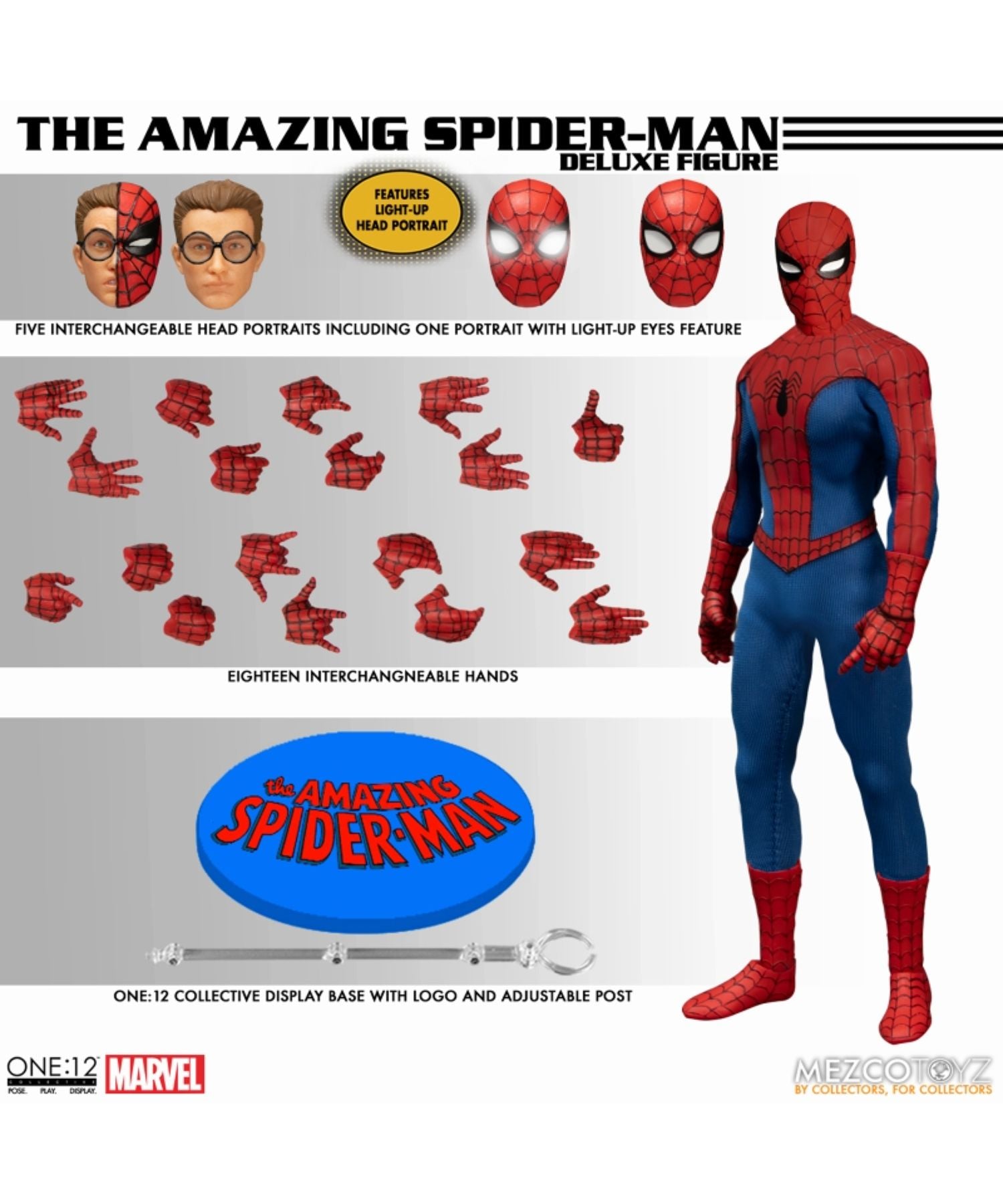 ワン12コレクティブ/ The Amazing Spider-Man: スパイダーマン 1/12 ...