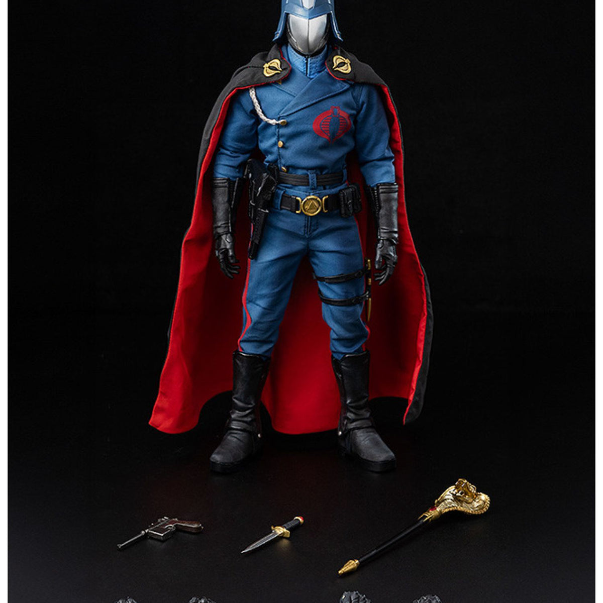 Figzero 1/6 Cobra Commander（フィグゼロ 1/6 コブラコマンダー） - 245404700004／threezero  スリーゼロ／TOY トイ・フィギュア｜BAIT公式サイト