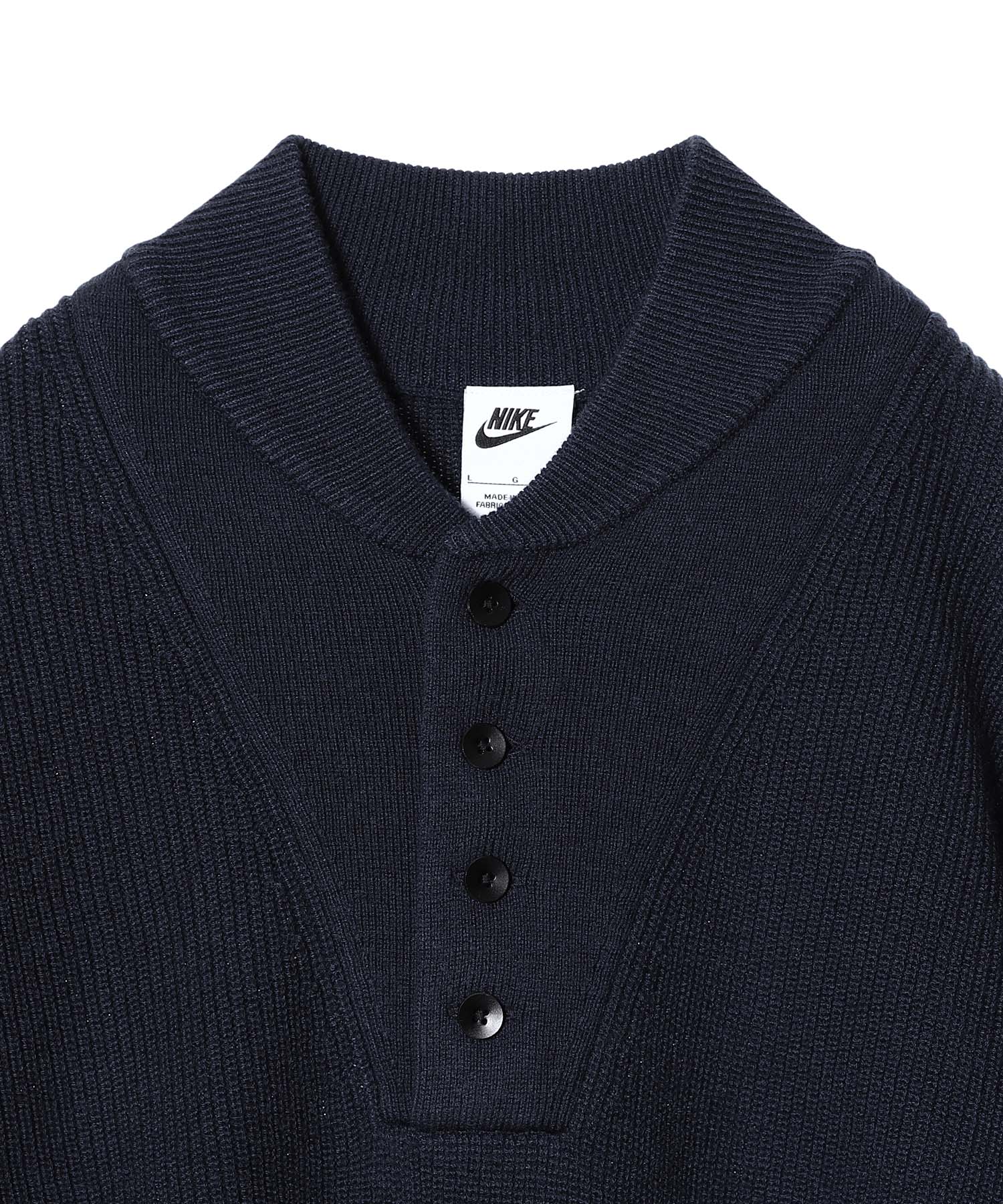 Nike Nl Military Henley L S Sweater NIKE TOPS BAIT