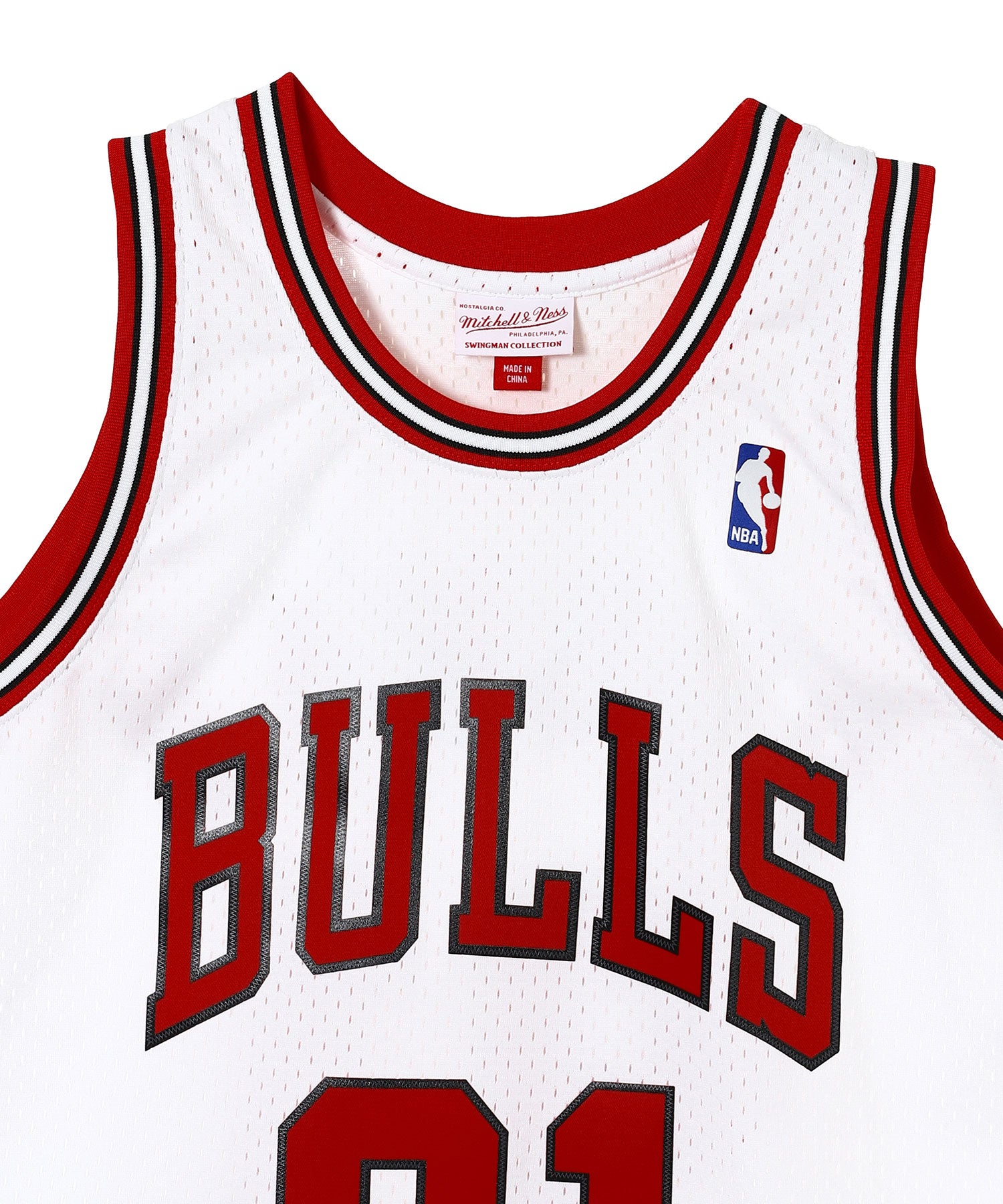 Mitchell & Ness / ミッチェルアンドネス / Swingman Jersey Cbu White - #91 D.Rodman