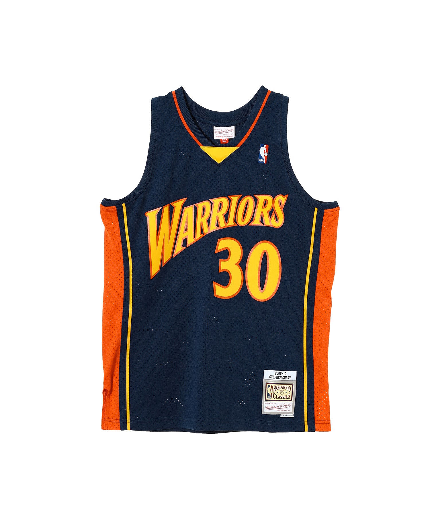 Swingman Jersey Gsw Navy - #30 S Curry／Mitchell & Ness ミッチェルアンドネス／TOPS  トップス｜BAIT公式サイト