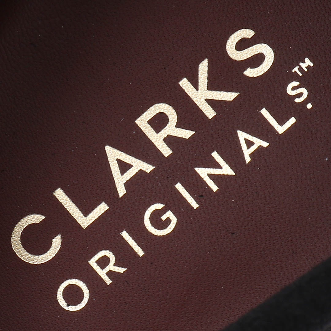 "Clarks Wallabee Black Sde" - 26155519