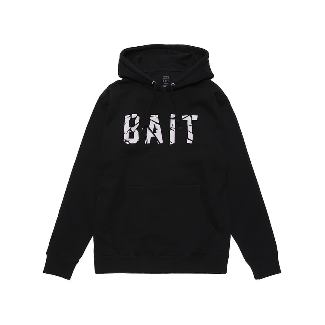 < BAIT THE HULK BAIT LOGO HOODIE > - 235-HLK-PRK-001