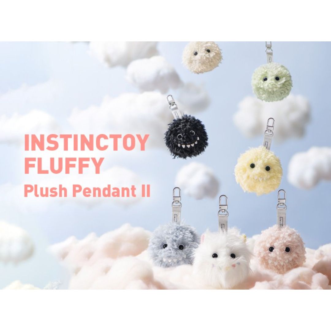 "POPMART INSTINCTOY FLUFFY Plush Pendant 2 BOX" - 6941848204912