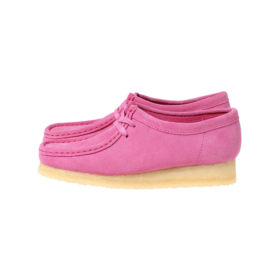 Clarks(クラークス) Wallabee Bright Pink Suede