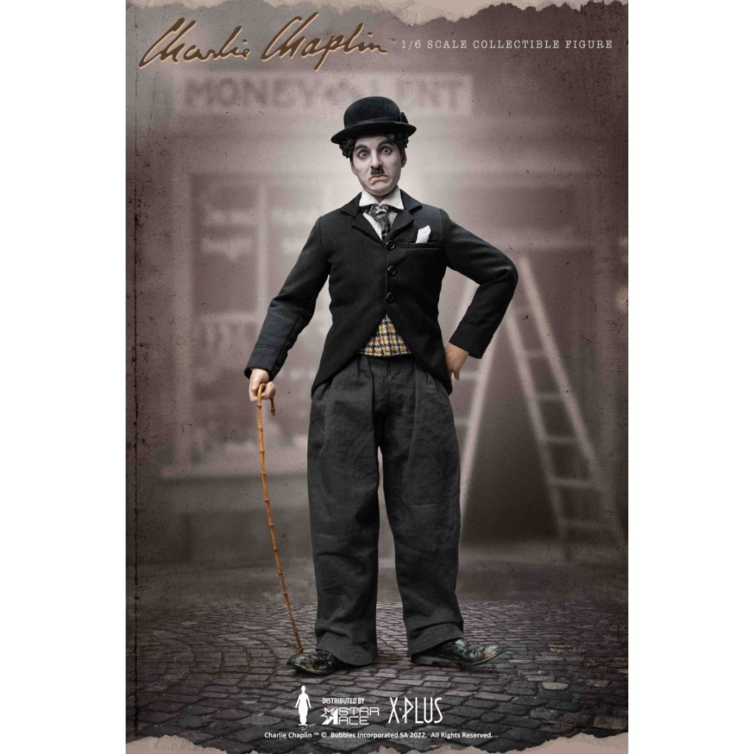 人気SALE定番人気チャーリー・チャップリン 1/6 フィギュア Charlie Chaplin 芸能人、タレント