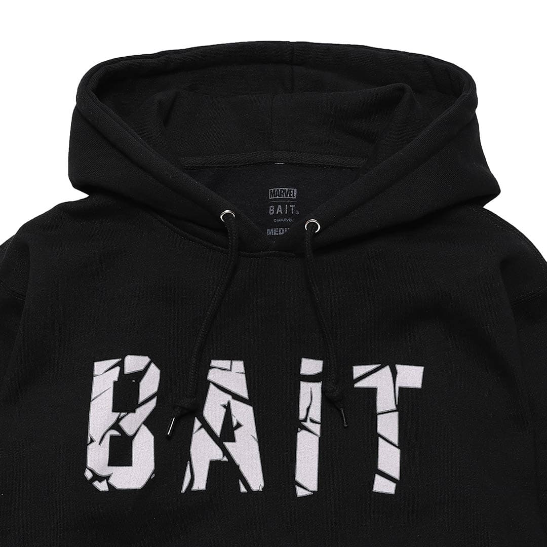 < BAIT THE HULK BAIT LOGO HOODIE > - 235-HLK-PRK-001