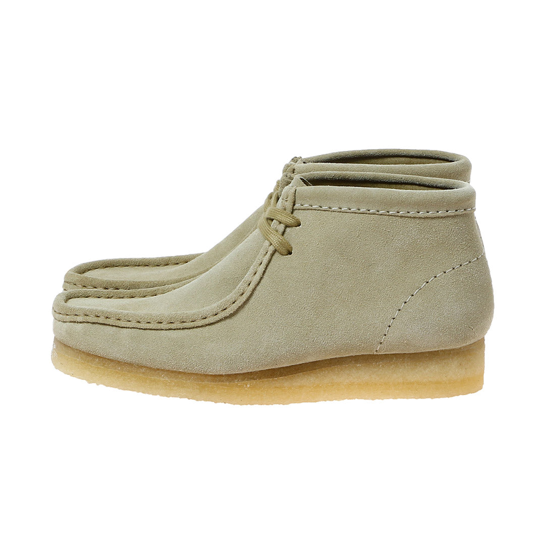 Clarks wallabees shop maple suede